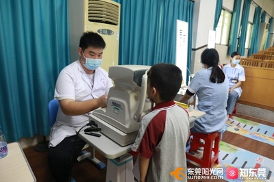 守护孩子清晰“视”界——企石全镇2000多名学生开展视力筛查活动